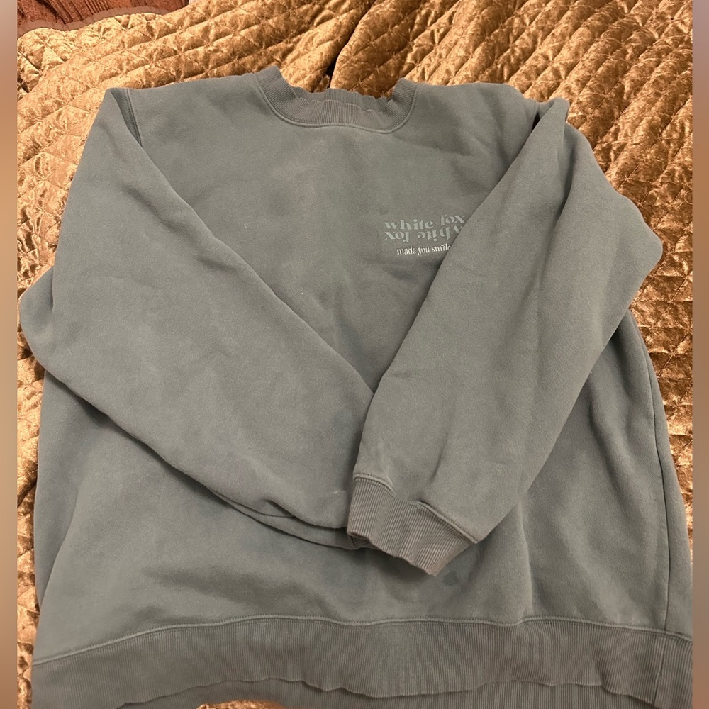 White Fox Sweat Set